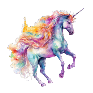 Paint Splash Unicorn