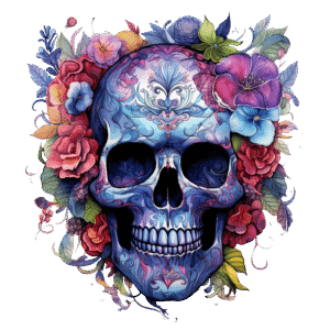 Floral Skull