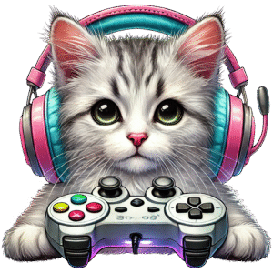Gaming Cat